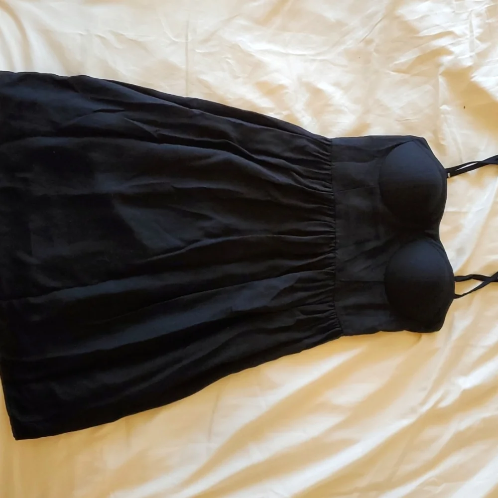 Rewash Black Mini dress Dress - Picture 1 of 4